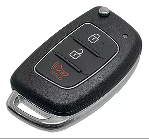 Carcaça Oca Importada Hb20 Hatch Sedan 2 Botões + Pânico