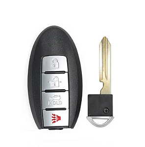 Chave remota inteligente para Nissan Sentra Versa Leaf, 4 botões, CWTWB1U840, 315MHz, chip ID46, 2013, 2014, 2015, 2016, 2017, 2018, 2019
