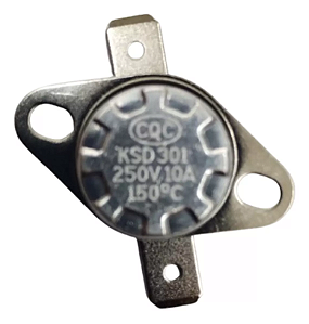Termostato Baquelite Ksd 301 150 Graus 10 Amperes 250 Volts