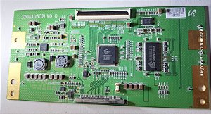 Placa T-con 320aa03c2lv0.0 Toshiba 32cv550da Lc3241w