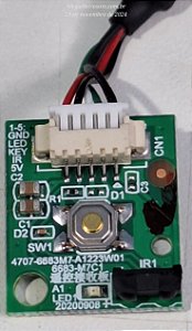 Placa Wi-fi e sensor power tv Philco Ptv32d10n5skh Led