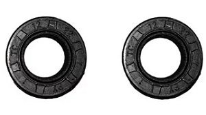 Par De Retentores Virabrequim Para Roçadeira 26cc - 12x22x7