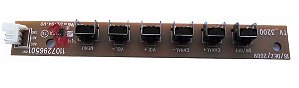 Placa Teclado Tv Cce Tl660 Modelo: 1107296501