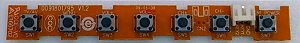 Placa Teclado Botões H-buster Hbtv42d01fd 0091801795 V1.2
