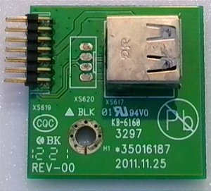 Placa Usb Tv Semp Toshiba Le4052(a) / *35016187 (Usado)