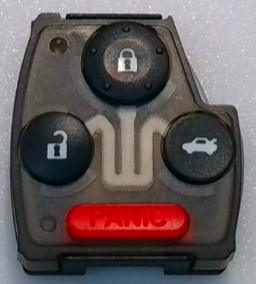 Telecomando Alarme Cr-v 2007 A 2013 3 Botões Completa