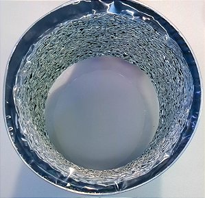 Duto Sanfonado de Alumínio Ø150mm 2m