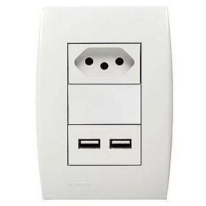 TOMADA USB PAREDE MASTER 07 BIVOLT