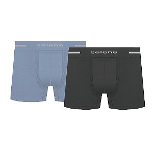 CUECA BOXER - KIT 2 UNIDADES