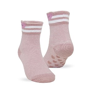 MEIA BEBÊ MENINAS - COM ANTIDERRAPANTE