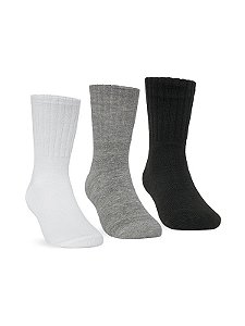 MEIA INFANTIL MENINOS - KIT 3 PARES