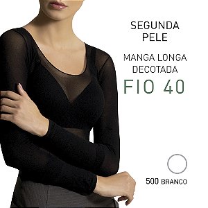 SEGUNDA PELE MANGA LONGA - FIO 40