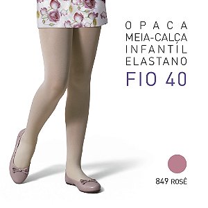 MEIA CALÇA OPACA - INFANTIL