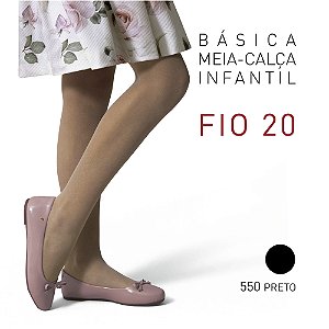 MEIA CALCA BASICA - INFANTIL