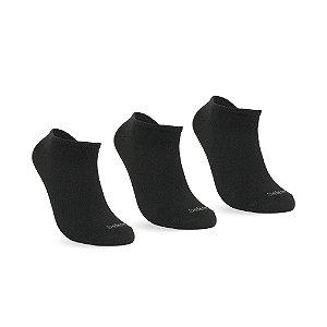 MEIA ESPORTIVA SAPATILHA - KIT 3 PARES