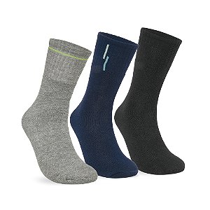 MEIA ESPORTIVA - TRIPACK