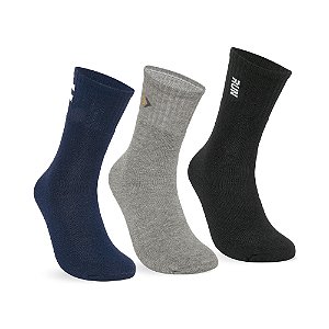 MEIA ESPORTIVA CANO CURTO - TRIPACK