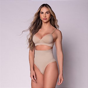 CALCINHA REDUTORA CÓS MÉDIO SEM COSTURA