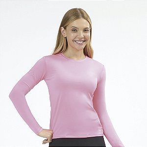 CAMISETA MANGA LONGA COM PROTEÇÃO UV50+