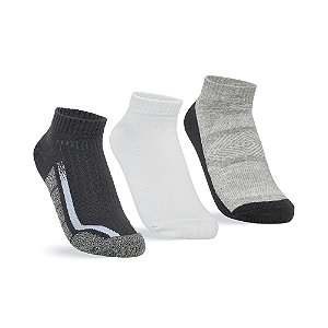 MEIA SAPATILHA JUVENIL KIT 3P