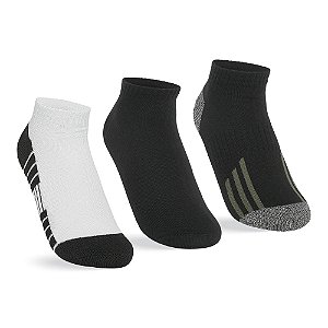 MEIA SAPATILHA JUVENIL KIT 3P