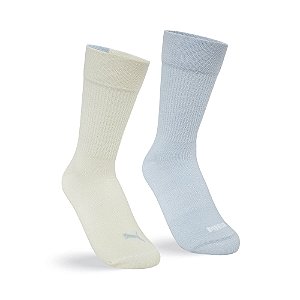 MEIA ESPORTIVA FEMININA CANO MEDIO 2 PARES - PUMA