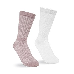 MEIA ESPORTIVA FEMININA CANO LONGO 2 PARES - PUMA