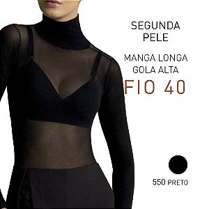 SEGUNDA PELE GOLA ALTA - FIO 40