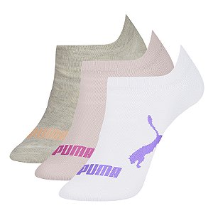 SAPATILHA INVISIVEL - KIT 3 PARES