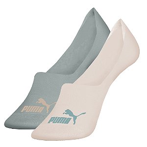 SAPATILHA INVISIVEL FEMININA - KIT 2 PARES