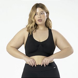 TOP NADADOR SEM COSTURA - PLUS SIZE