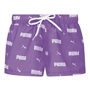 BOARD SHORTS ESTAMPADO INFANTIL (MENINA) - PUMA