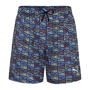 BOARD SHORTS MEDIO ESTAMPADO - KIDS PUMA
