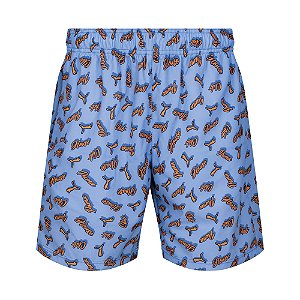BOARD SHORTS MEDIO ESTAMPADO - KIDS PUMA