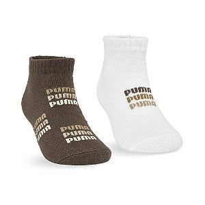 MEIA SAPATILHA INFANTIL KIT 2 PARES - PUMA