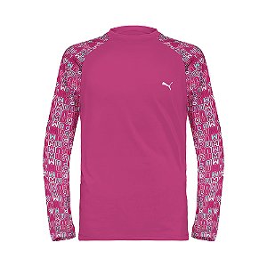 CAMISETA MANGA LONGA ESTAMPADA UV50+ (INFANTIL) - PUMA