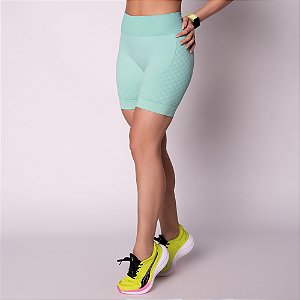SHORTS SEM COSTURA QUADRICULADO - FITNESS