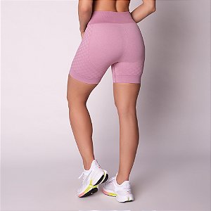 SHORTS SEM COSTURA QUADRICULADO - FITNESS