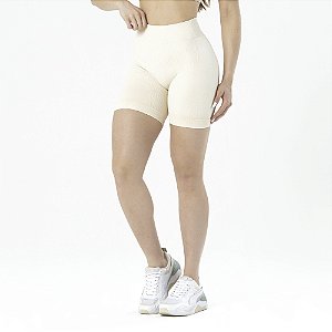 SHORTS CANELADO SEM COSTURA