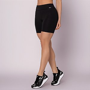SHORTS COM RECORTE E UM BOLSO - FITNESS