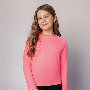 CAMISETA MANGA LONGA COM PROTECAO UV50+