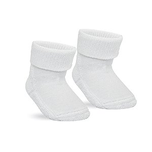 MEIA RECEM NASCIDO ATOALHADA