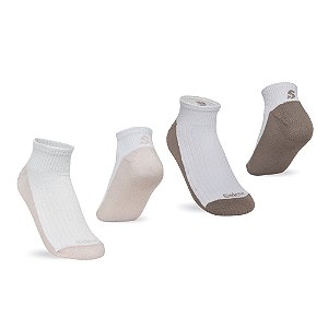 MEIA ESPORTIVA FEMININA SAPATILHA KIT 2P