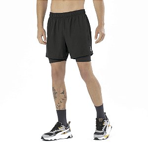 BERMUDA DUPLA MASCULINA COM BOLSO
