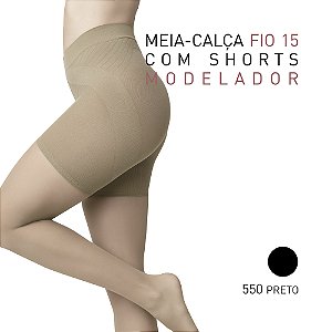 MEIA CALCA COM SHORTS MODELADOR