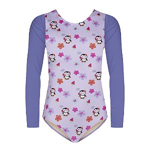 MAIÔ MANGA LONGA INFANTIL