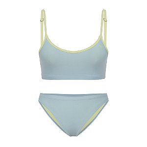 CONJUNTO TOP ALCA REGULAVEL E CALCINHA INFANTIL - PUMA