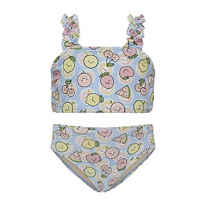 CONJUNTO BIQUINI TOP E CALCINHA INFANTIL