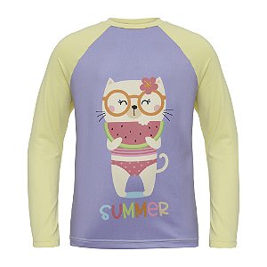 CAMISETA UV INFANTIL - MENINA