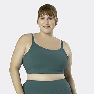 TOP COM RECORTE PLUS SIZE - FITNESS
